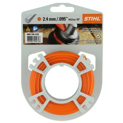Rouleau / Fil de coupe rond Ø 2,4 mm x 14,6 m