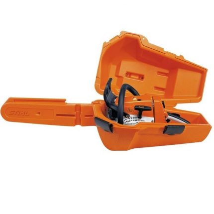 Coffret de transport pour tronçonneuses